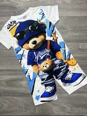 Komplet bawełniany chłopięcy