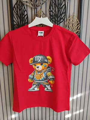 Tshirt dziecięcy z misiem