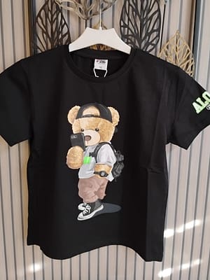 tshirt dziecięcy z misiem