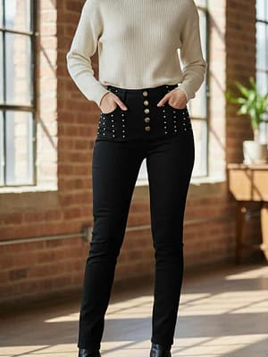 Spodnie ćwieki elastyczne