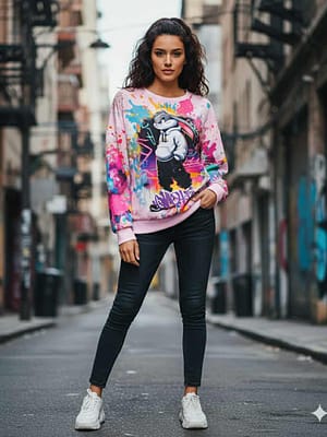 Bluza masełko z królikiem