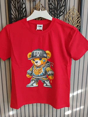 Tshirt dziecięcy z misiem