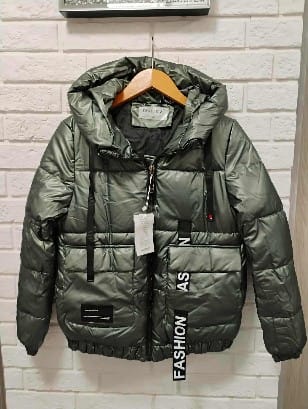 Kurtka oliwkowa woskowana