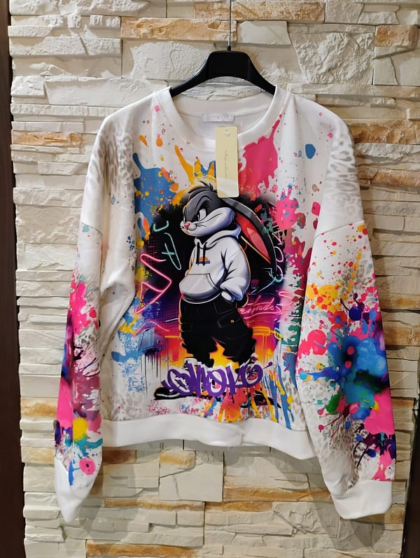 Bluza masełko z królikiem