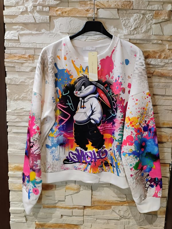 Bluza masełko z królikiem