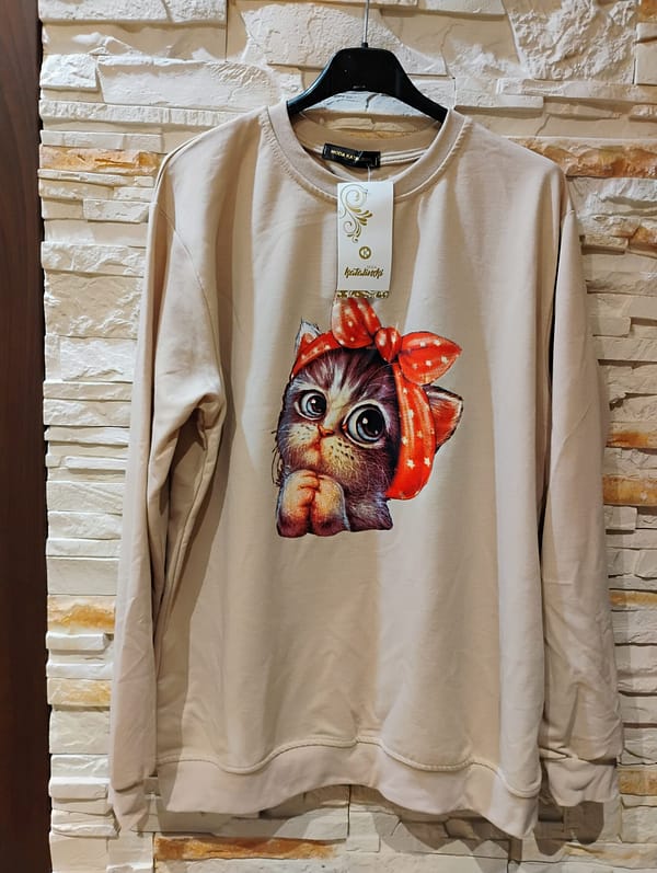 Bluza z kotkiem