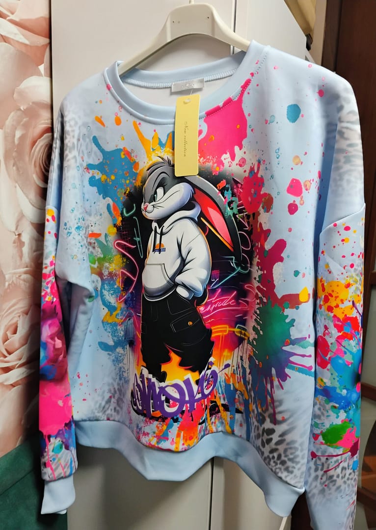 Bluza masełko z królikiem