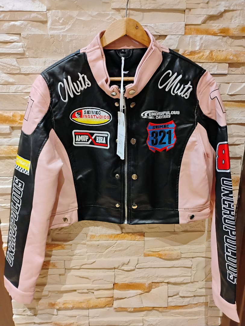 Ramoneska ze skóry ekologicznej