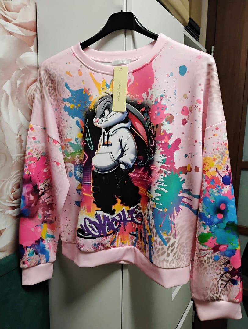 Bluza masełko z królikiem