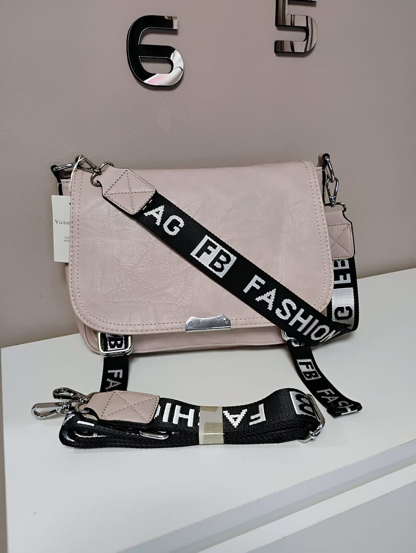 Torebka z dwoma paskami