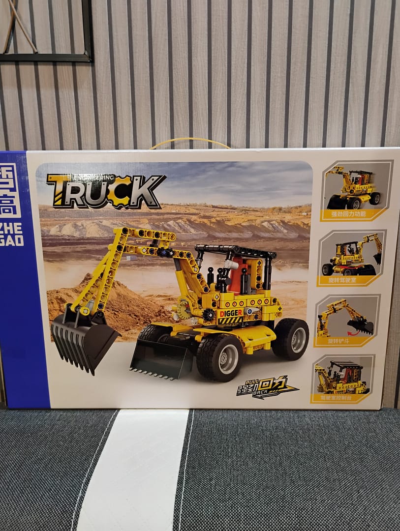 Klocki koparka - obrazek 2